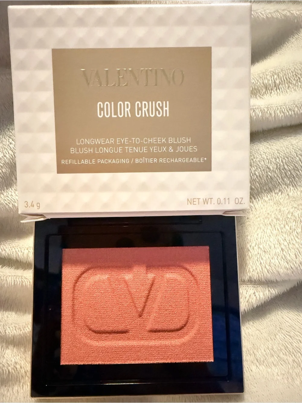 Valentino Color Crush Longwear Eye-to-Cheek Blush